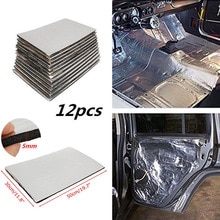 12 pcs Car Deadening Heat Insulation Tri-layer Vehicle Engine Compartment