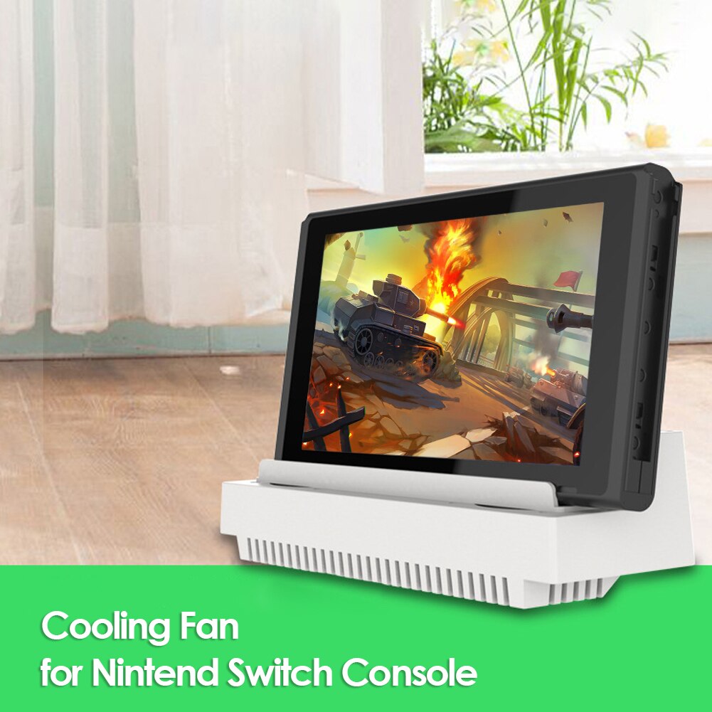 Refroidisseur de pompe Turbo externe pour Console de jeu, 2 ventilateurs, alimenté par USB, pour nintendo Switch NS, radiateur de radiateur