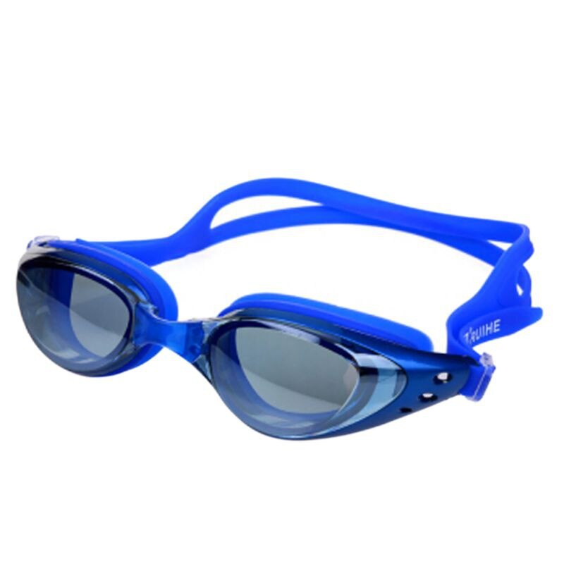 Anti-tåge uv-beskyttelse justerbare svømmebriller mænd kvinder vandtætte silikone briller voksne briller: Sl