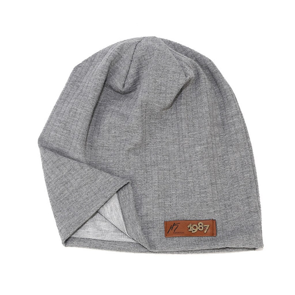 Mężczyźni kobiety zimowe puchowe nakrycia głowy jednokolorowe czapeczki codzienny kapelusz cienkie czapki biodro-hopowe