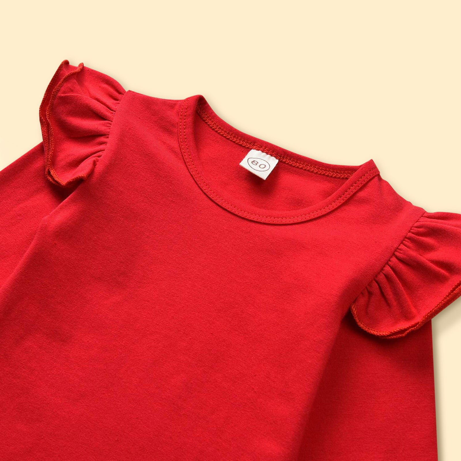 Peuter Baby Meisjes Kleding Sets Valentijnsdag Ruches Tops + Harten Jarretel Rokken 2Pc Outfits Herfst Babykleertjes