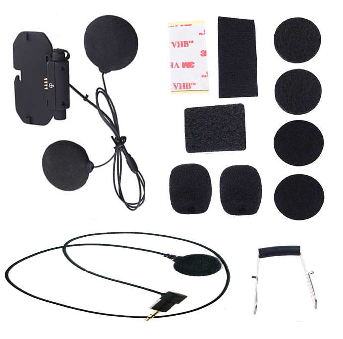 Oortelefoon Voor Originele Vimoto V8 Helmen Bluetooth Headset Base Microfoon Kit Accessoires Integraalhelm Oortelefoon Microfoon