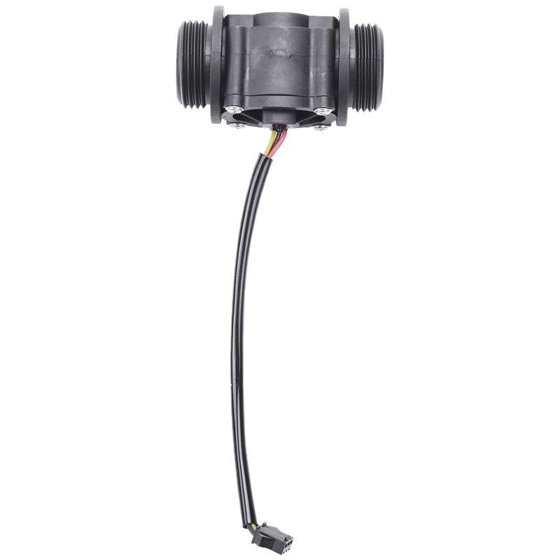 2PCS Water Flow Sensor Fuel Flow Meter Water Meter Sensor Flowmeter Water Sensor Counter Indicator FS400A G1 DN25 1-60L/Min