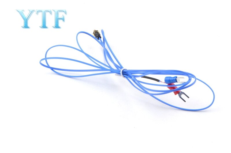 3D printer Parts Temperature Probe M3 M4 K-Type Screw Copper Head Thermocouple Screw K-Type 1.5M