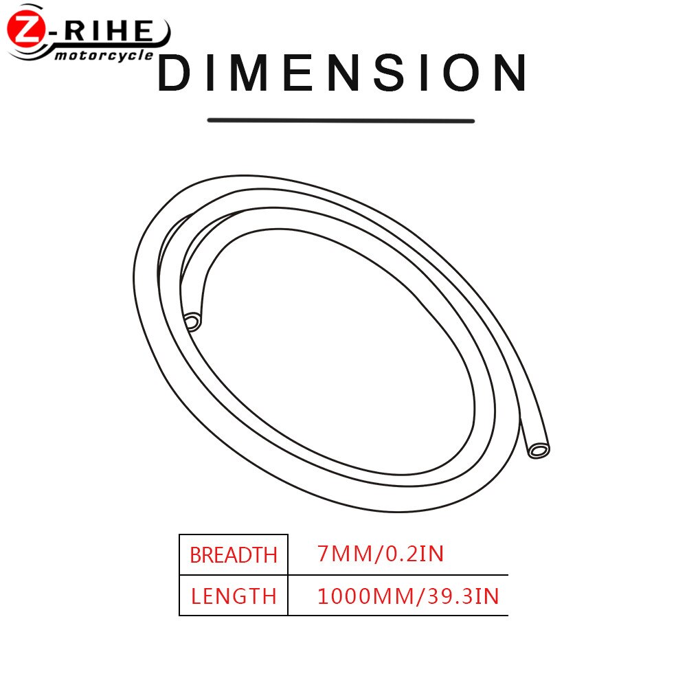 Voor Universal Dirt Bike Motorcycle Fuel Line Gas Brandstofleiding Olie Toevoerleiding Benzine Slang Lijn Motor Olie Aanvoerleiding voor Ktm