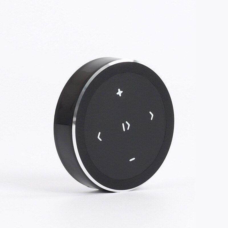 Bluetooth Rat Multimedie Fjernbetjening - Håndfri til iPhone Android iOS: Sort