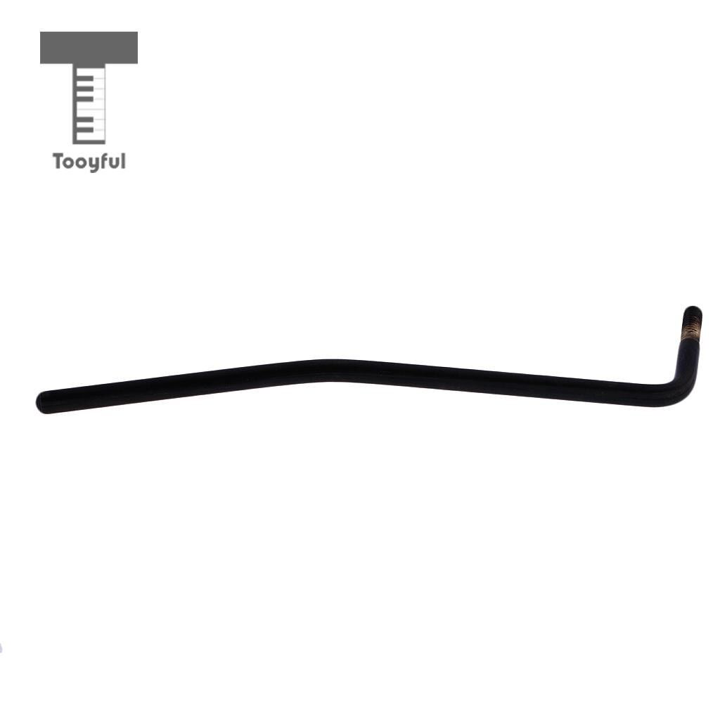 Tooyful Guitar Tremolo Trem Arm Bar Tremolo System for ST Style Strat for Electric Guitar Instrument Black
