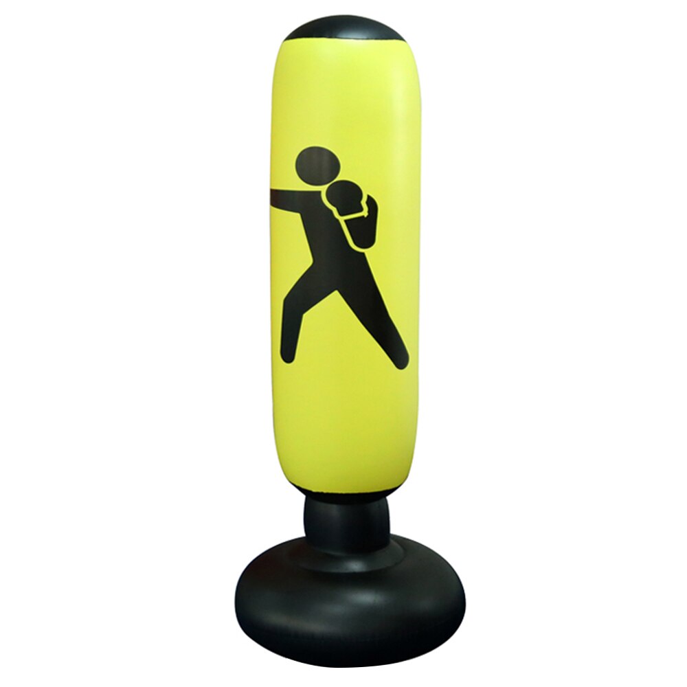 1.6M Inflatable Boxing Column Training Exercise Fitness Decompression Hitting Thickening Foldable Easy to Move Fitness Equipment: Stye 2