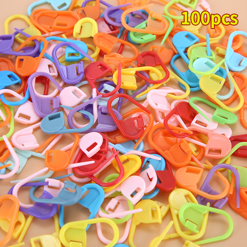 100/200/500/1000 peças alfinetes de segurança 0,83 polegadas/21mm 10 cores para costurar roupas marcador de tricô e projeto DIY: Marinha