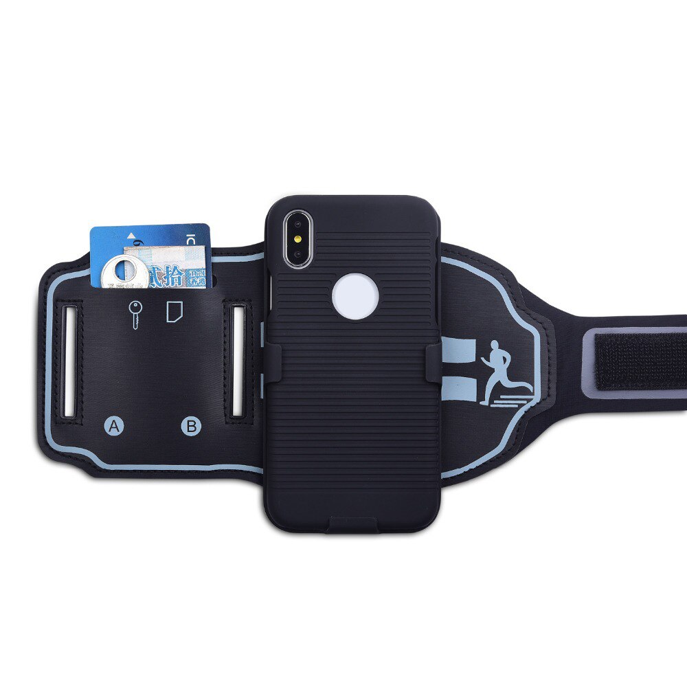 Sport phone case armband For iPhone X XS MAX XR 11 Pro 7 8 5 5s 6 6s PLUS 8plus 7plus Running SPORT Phone Holder Pouch arm band