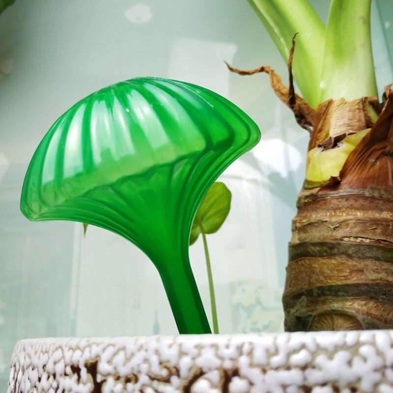Materiale efterligning glas doven plast paraply have kunstvanding sæt plante blomst vanding hjem plante vandingsværktøj
