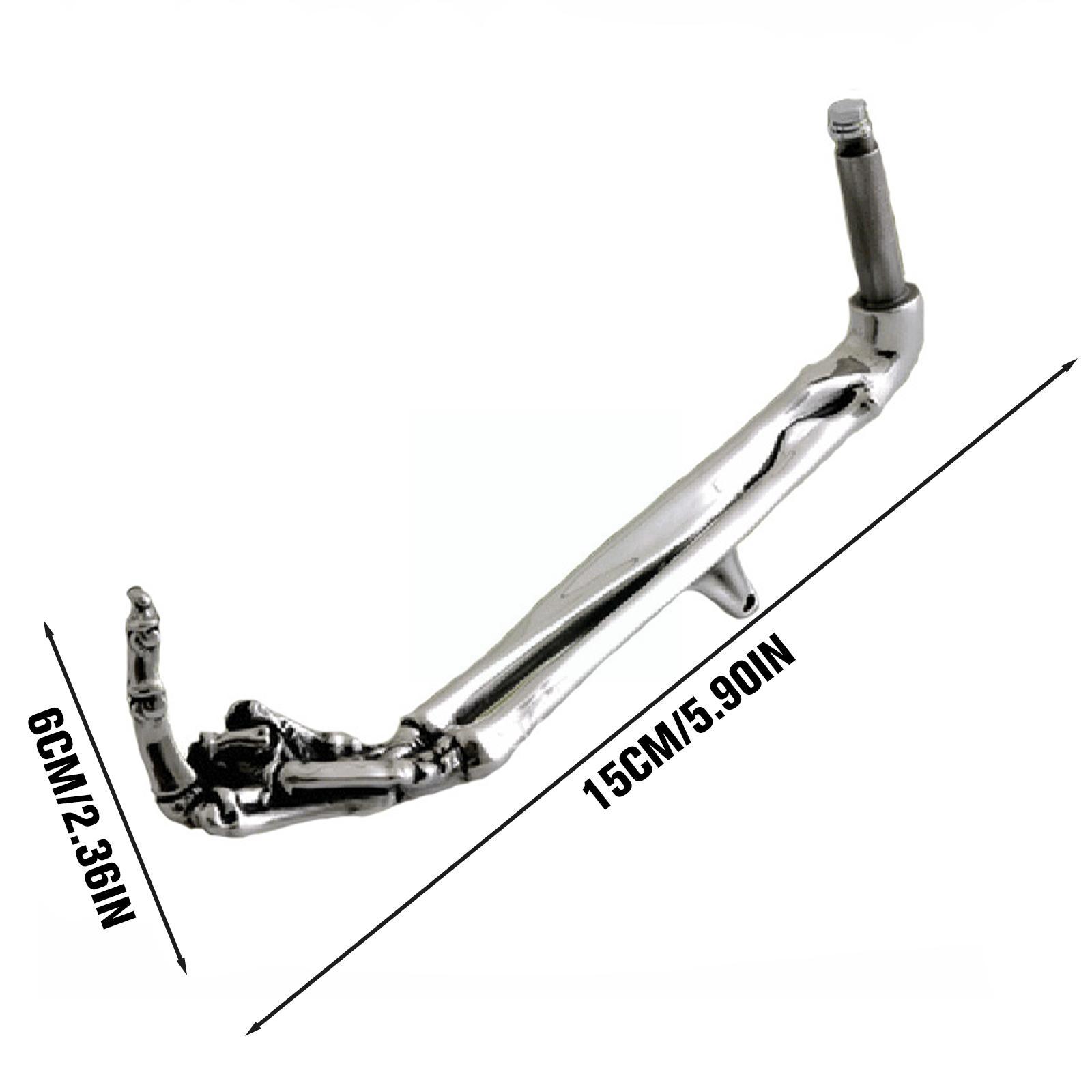 Gotico unico piccolo cavalletto moto giunti laterali del piede cavalletto cavalletto cavalletto cavalletto in lega di alluminio dito Adjus V7t2