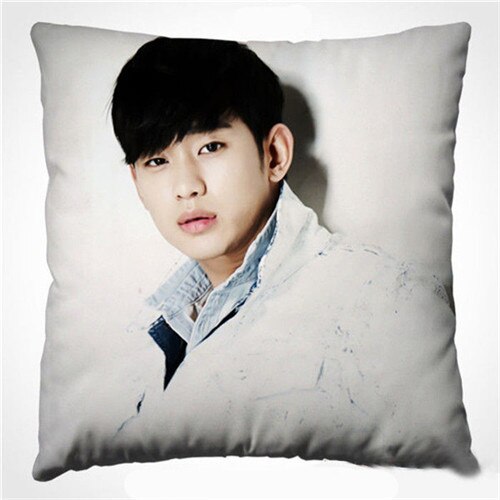 Korea drama min kærlighed fra stjernen kim soo hyun hyun joong kæreste firkantet pude 40cm*40cm: Billede 03 / 40 x 40cm