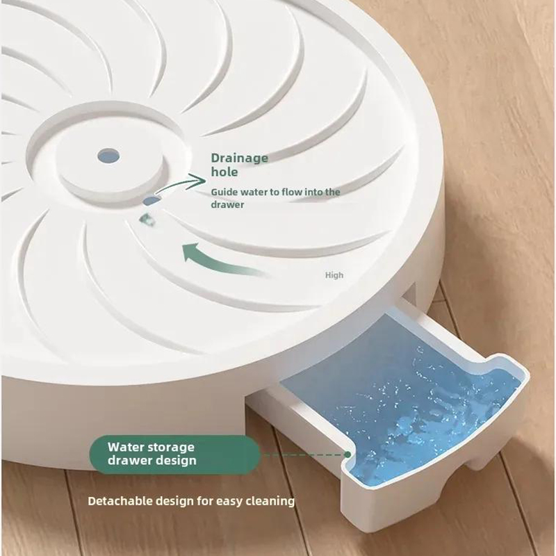 Universal hjul blomsterpottebase stille usynlig balkong utendørs hage blomsterpotte mobil brett plast fortykket hageutstyr