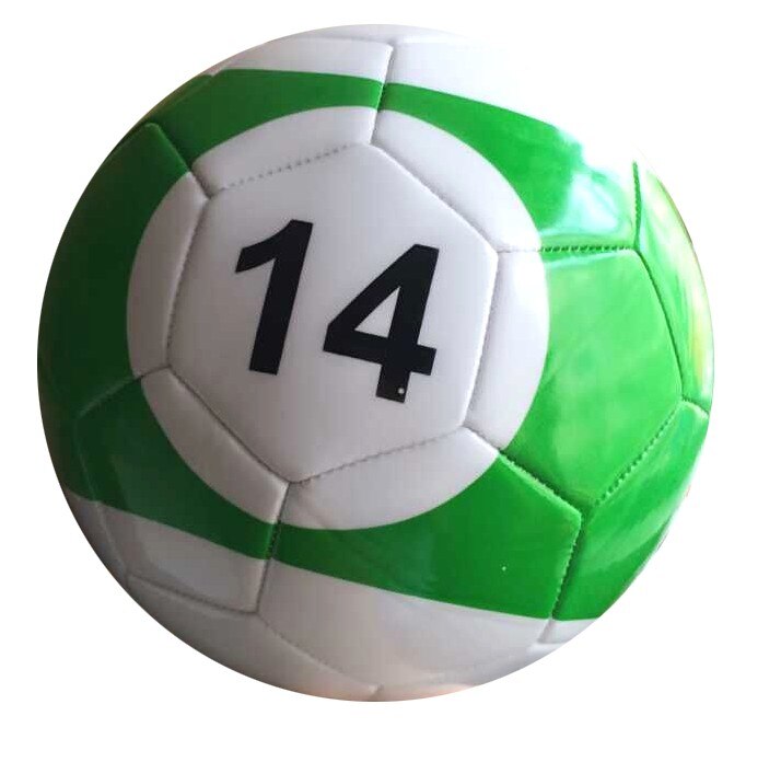 2# Gaint Snook Ball Snookball Snooker Billiards Soccer 8 Inch Game Huge Pool Football Include Air Pump Soccer Toy: No14