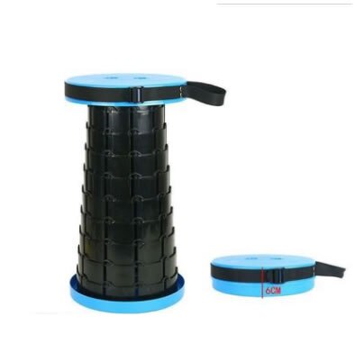 Verstelbare Lighweight Inklapbare Opvouwbare Plastic Kruk, Intrekbare Kruk Houdt Tot £ 330, Camping Vissen Folding Kruk: 03