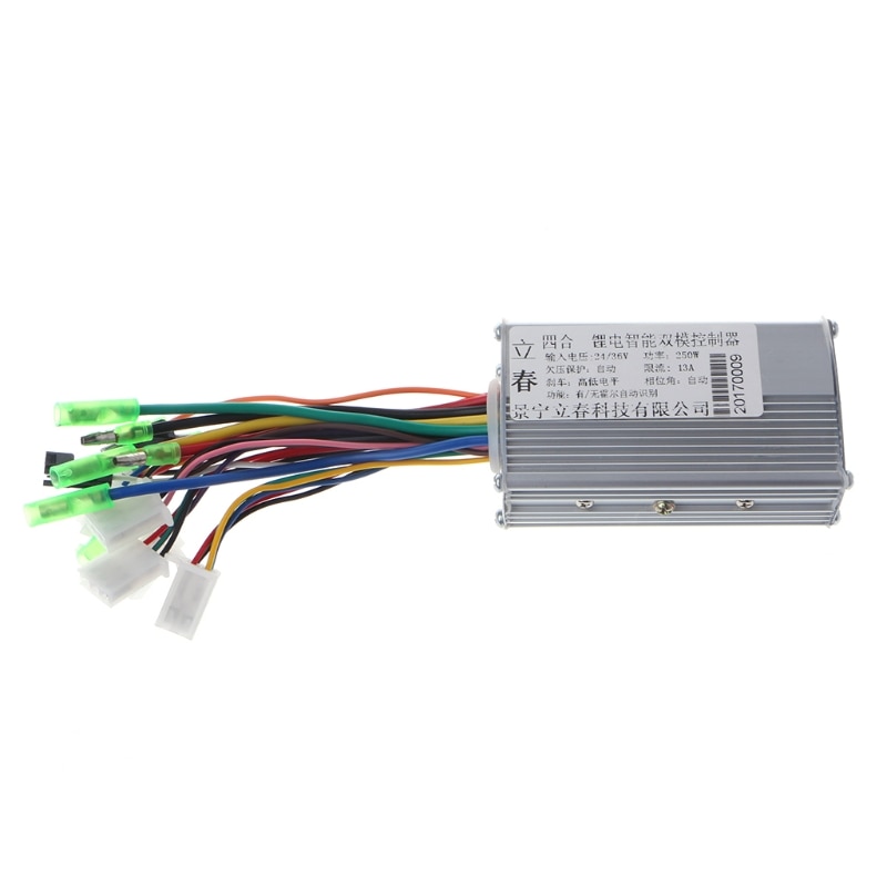 Ootdty Dc 24/36V 250W Borstelloze Regulator Speed Controller Scooter E-Bike Elektrische Motor