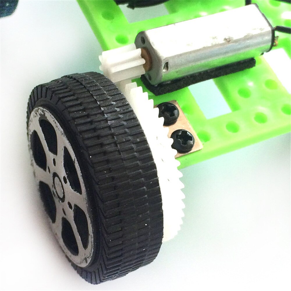 Solar juguetes para niños 1 Juego Mini juguete alimentado por DIY juguete alimentado por energía Solar DIY Kit de coche para los niños Gadget Hobby divertido @ un