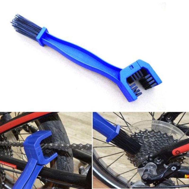 Bike Chain Cleaner Clean Machine Brushes Cycling Cleaning Kit Bicycle Brush Maintenance Tool Mountain Bike Outdoor Accessories