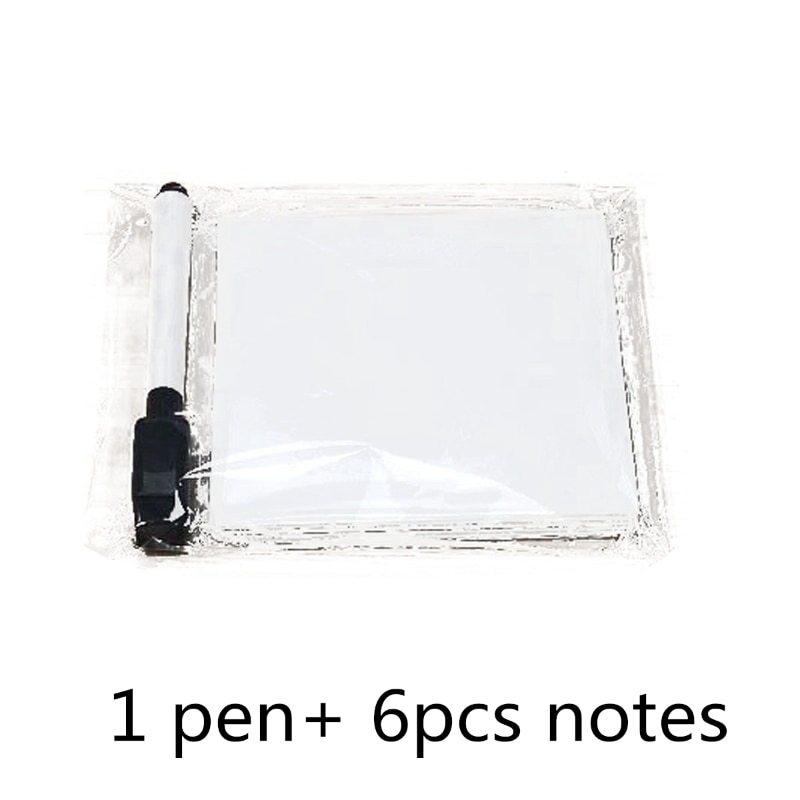 Dry Wipe Sticky Notes Pad, Removable Reusable Labels Sticker for storage Bins