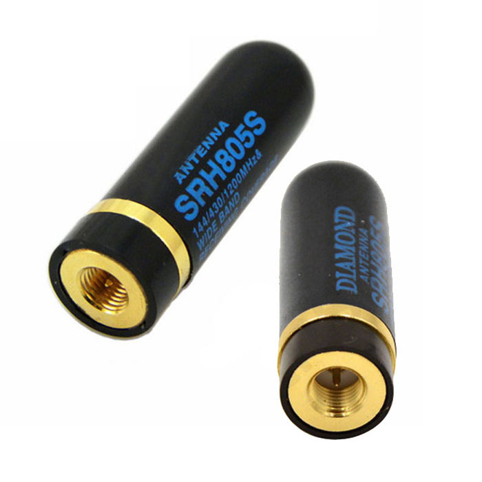 SRH805S de doble banda UHF + Antena VHF SMA macho para $TERM impacto Baofeng UV3R UV100 LINTON LT6100 LT6188 YAESU/vértice VX-6R radio