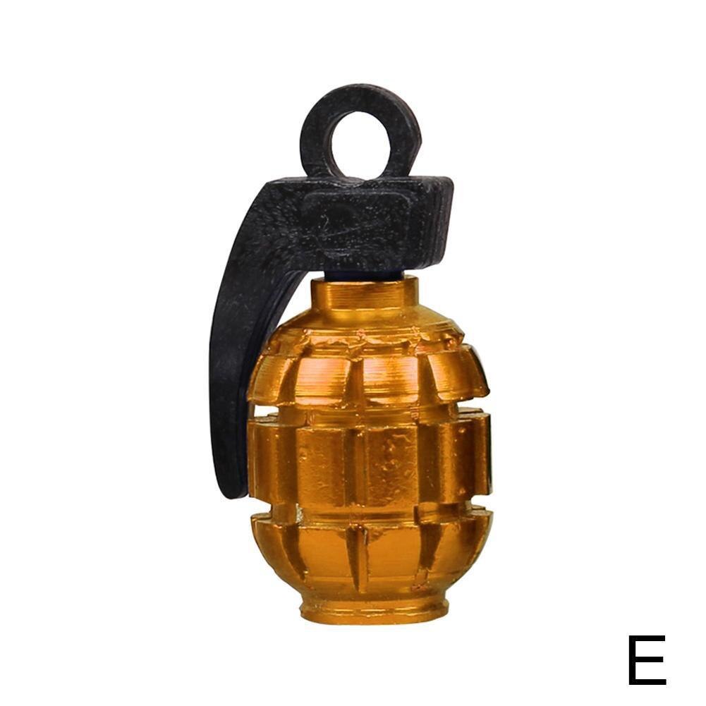 5 färger ventilkåpa cykel munskydd mtb cykel täckt dammstång luftventil dra åt tillbehör cykel mun fälgar  x5 l 4: Guld-