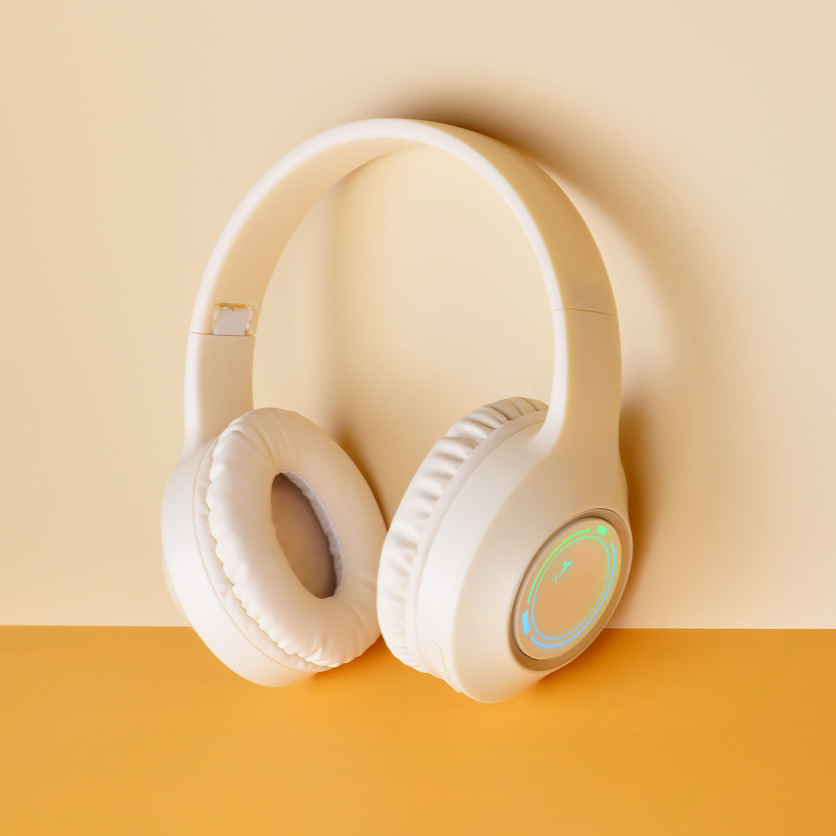 M3 Lichtgevende Bluetooth Headset Opvouwbare LED-kaart Draadloze headset TYPE-C opladen Spelkantoor voor meerdere scènes