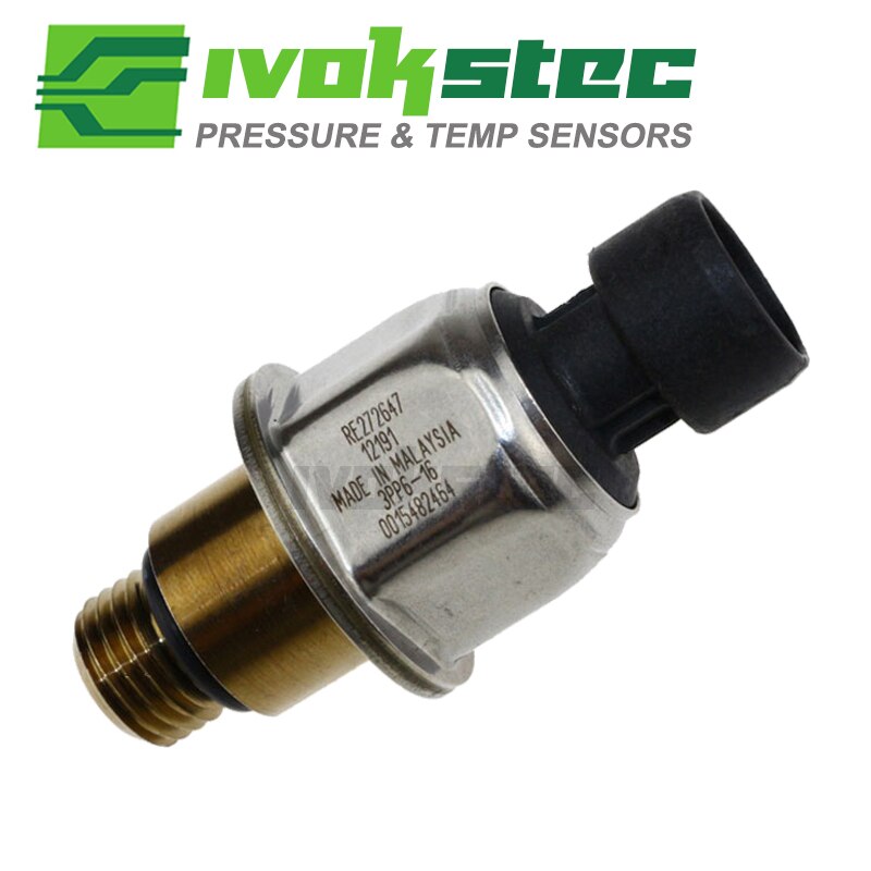 Interruptor de Sensor de presión de aceite OEM genuino para John Deere Trans, Equipo Original RE272647 3PP6-16