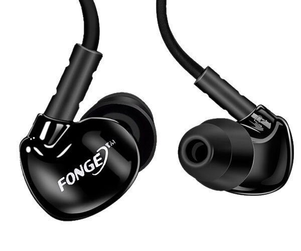 3.5 Mm Waterdichte Oortelefoon Headset Met Microfoon Bedrade Koptelefoon Voor Hifi Bass Stereo Oortelefoon Sport Transpiratie Headset Voor MP3 Pc: Black