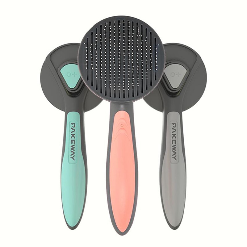 Huisdierkam, vlotter, automatische ontharing, teddybeer, vlooienkam, grote hond, gouden borstel, kammen, konijn, kattenkam