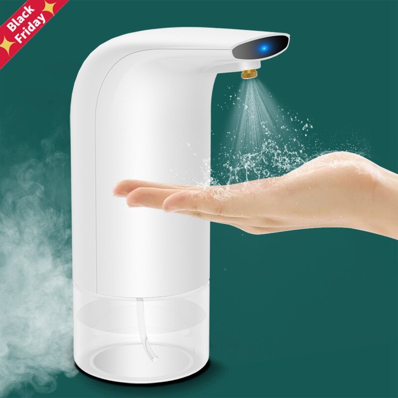 Automatic Induction Sprayer Infrared Intelligent Hand Induction Alcohol Sterilization Spray Soap Dispenser Bathroom Hardware