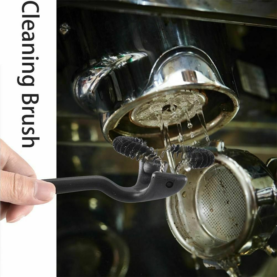 Semi-Automatische Koffiemachine Schoon Borstel Grouphead Lange Handvat Ronde Borstels Koffiemolen Schoonmaken Accessoires