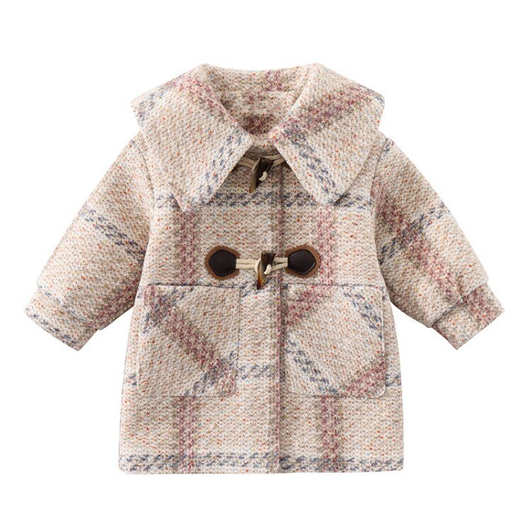 Herfst Winter Jas Voor Meisjes Kinderen Mode Katoe Grandado