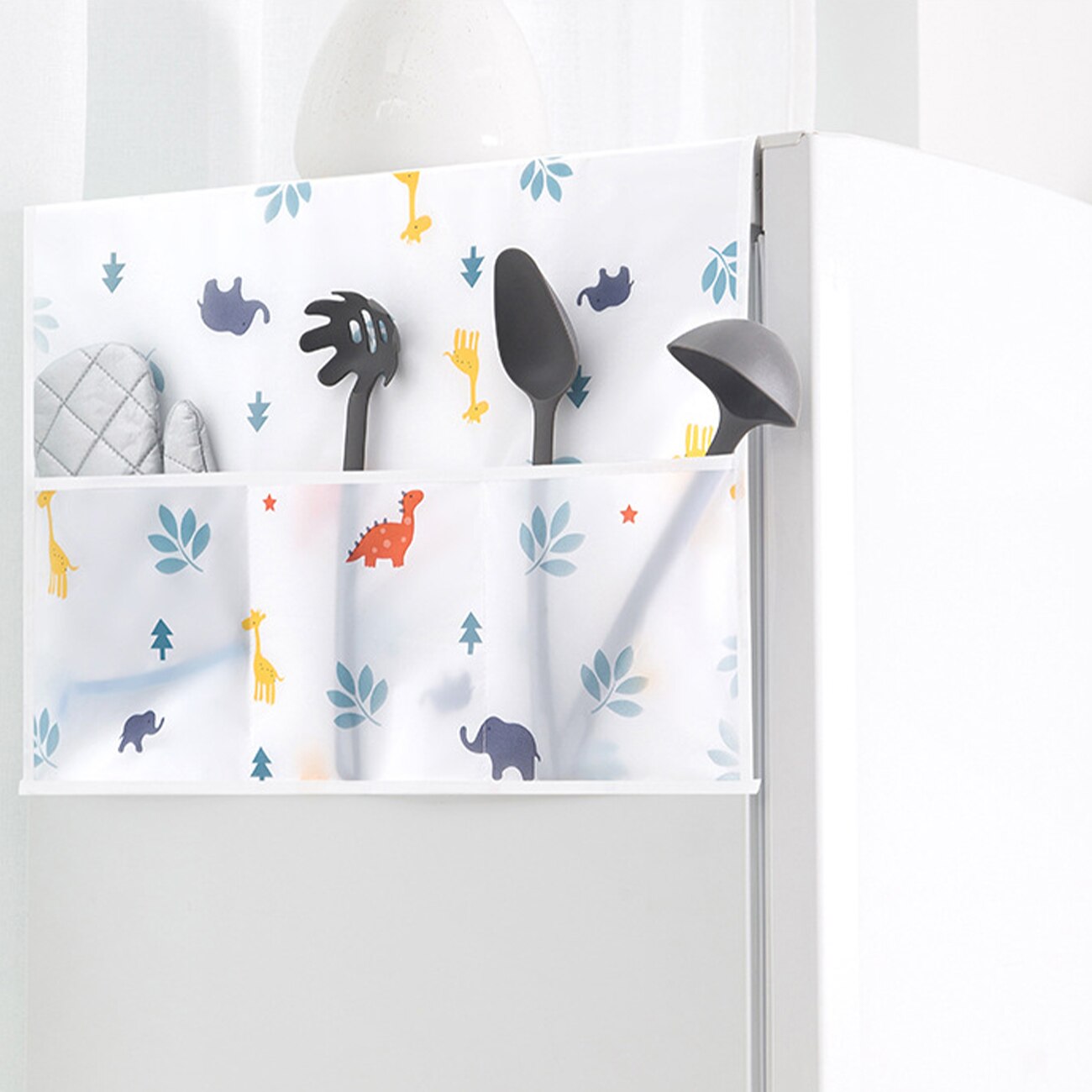 Washing Machine Cover Waterproof Dustproof Protector Refrigerator Washing Machine Accessories Funda Lavadora PEVA Dust Cover