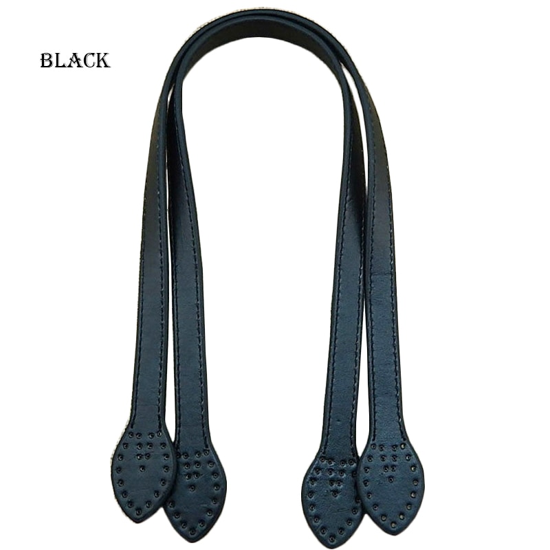 PU Leather Handles Durable Shoulder Bags Detachable Belt Women Leaf Handle Straps DIY Handmade Replacement Handbag Strap 2*61cm