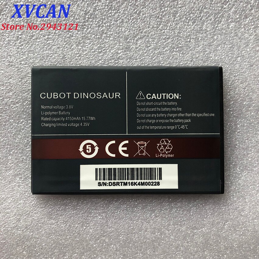 Cubot Dinosaurus Batterij 4150Mah 100% Originele Vervanging Backup Batterij Voor Cubot Dinosaurus Mobiele Telefoon