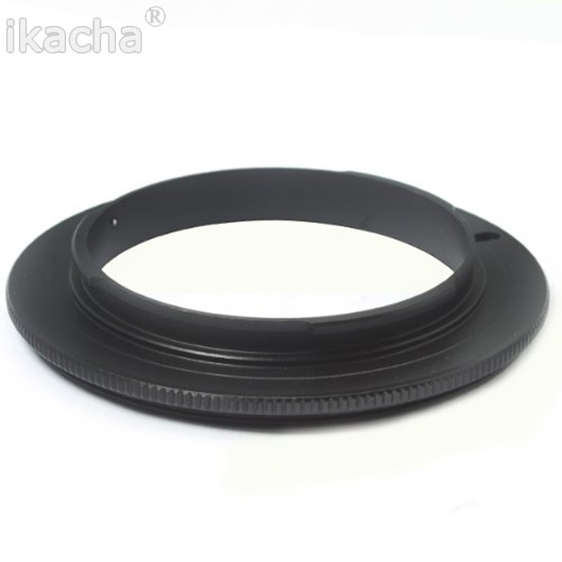 52 55 58 62 67 72 77mm Macro Lentille Inversée Bague D'adaptation Pour Olympus OM 4/3 E-5 E-7 E420 E620 E520 E-410 E-510 E500 Caméra