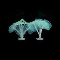 Aquarium Gloeiende Kunstmatige Kwallen Siliconen Gesimuleerde Waterplanten Fluorescerende Vivid Kwallen Aquarium Decoratie: 02