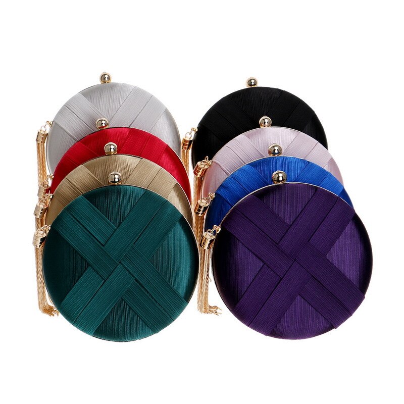 Luxe tas met kwastjes voor dames, schoudertas van leer, avondtas met ketting, messengertas en crossbodytas voor dames