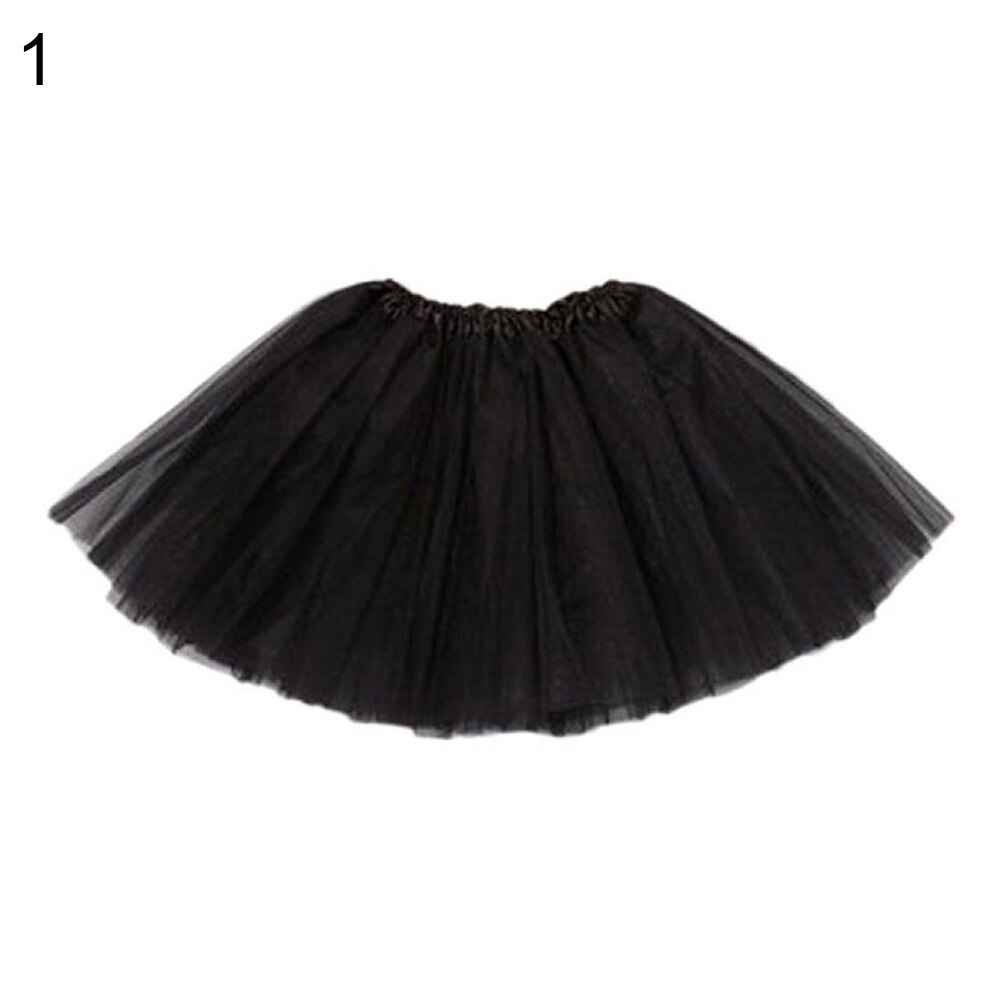 Cute Girl Little Princess Fancy Dancewear Ballet Dance Party Tutu Skirt Costume