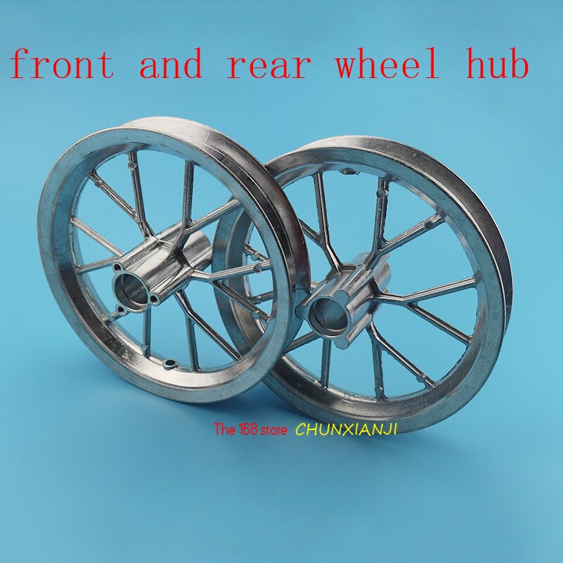 Good 12 inch Aluminum front or rear Rim Wheel Hub Tire fit Bike Scooter cubo de la rueda para patinete recambio