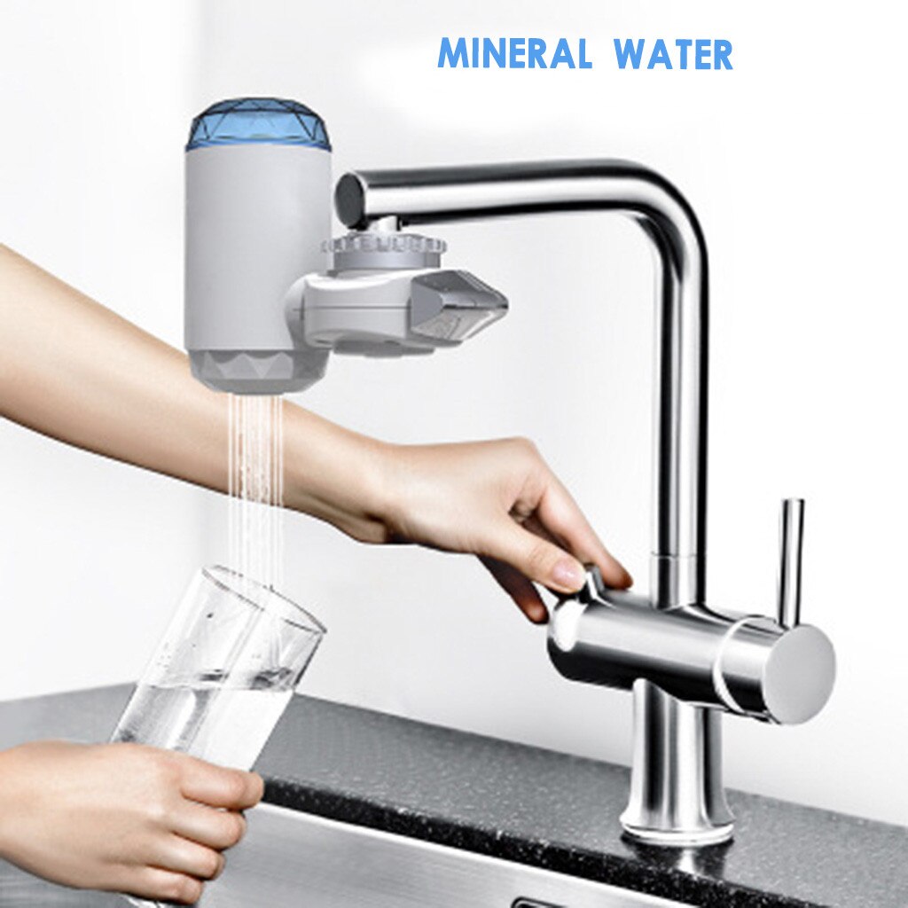 Tap Water Purifier Clean Kitchen Faucet Washable Ceramic Percolator Water Filter Filtro Rust Bacteria Removal Replacement Filter