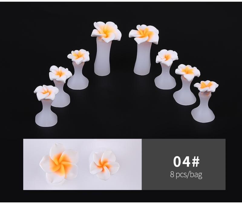 8 Uds de silicona suave Dedo del pie Corrector de atención Flip Protector suave Sub-dedo pulgar del pie de pie, herramientas para el cuidado de: Transparente