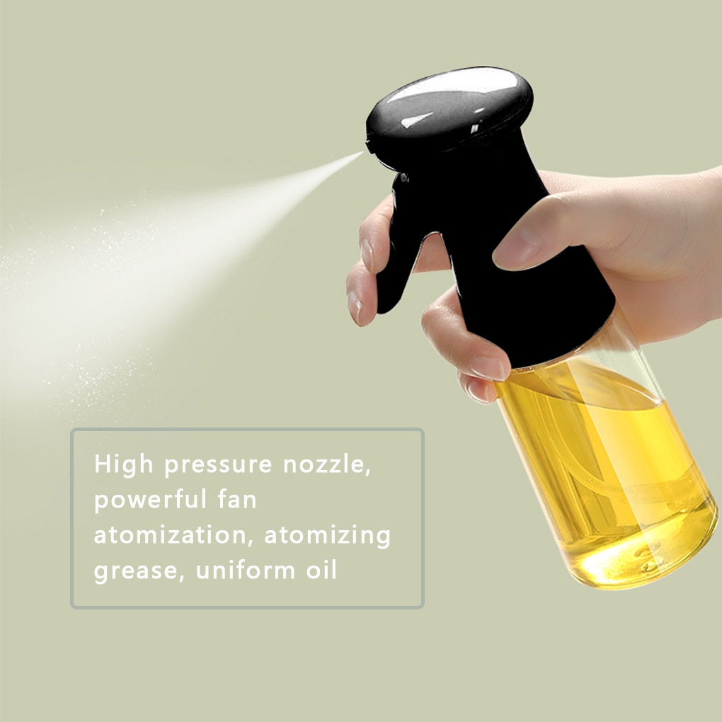 210ml Oil Spray Bottle Kitchen Oil Bottle Cooking Baking Accessories Vinegar Mist Sprayer Barbecue Spray Bottle Cooking BBQ Tool