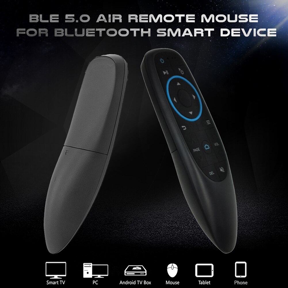 G10BTS Wireless Bluetooth Air Mouse 6-Axis Gyroscope 17 Keys Smart Remote