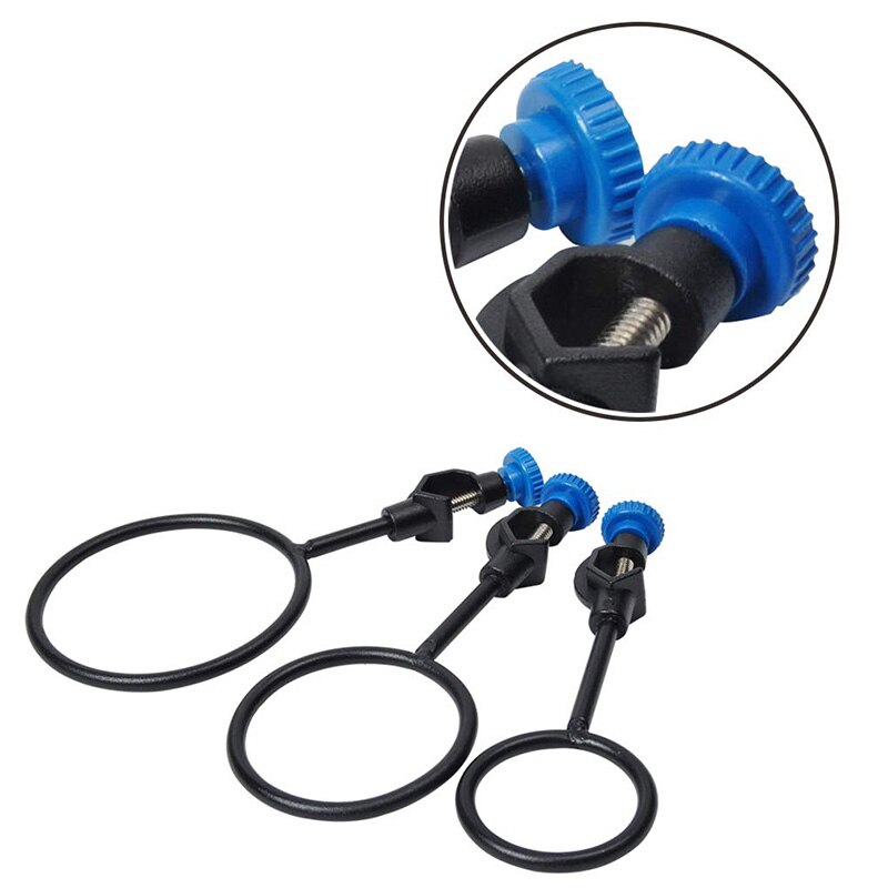 Support de Support de laboratoire ensemble d'anneau de cornue et Support de Support de pince de laboratoire (ensemble de 4 pièces)