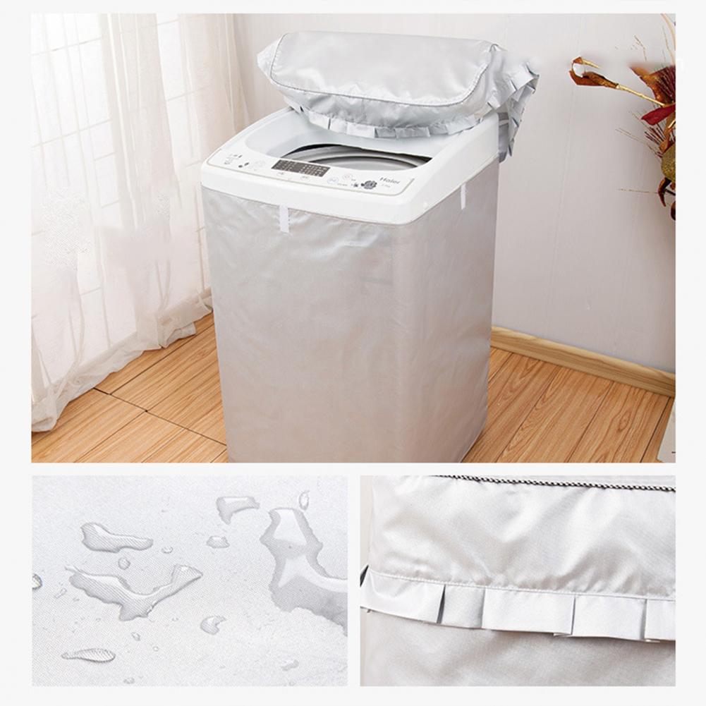 Oxford Cloth Practical Thickened Protect Cover Lightweight Washer Protect Cover Aging-resistant for Balcony