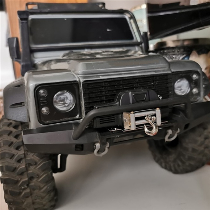 MACH-2X Metalen Automatische Lier Met 3CH Controle Lijn Voor 1/10 RC Crawler Auto Axiale SCX10 TRAXXAS TRX4 Upgrade Accessoires,2