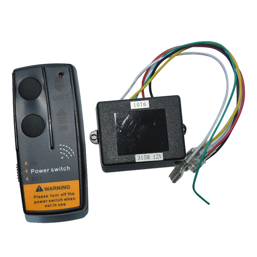 Wireless Remote Control Switch Kit Anchor Winch Windlass Controller for Marine Boat Pontoon