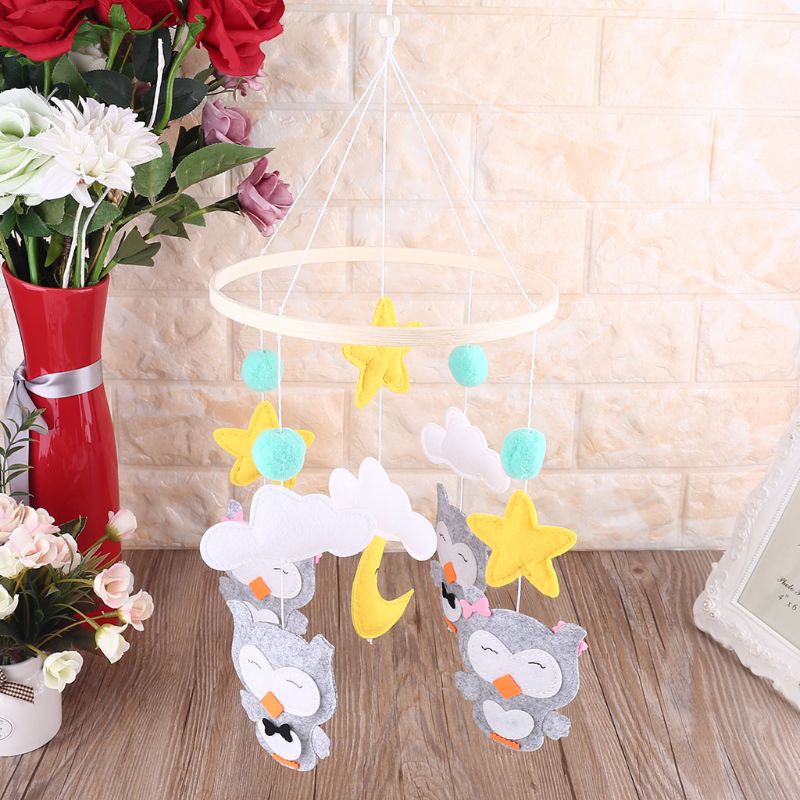 Wieg Mobiele Rammelaar Speelgoed Baby Wind Chime Hanger Bed Bell Kinderen Kamer Nursery Decoratie Opknoping Ornament Fotografie Props